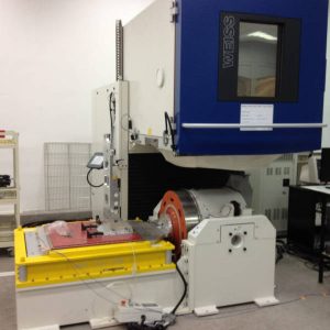 Installation of a Vacuum Slip Table in an existing vibration test system
